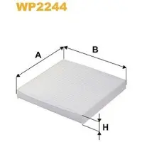 WIX FILTERS Filter, Innenraumluft WP2244