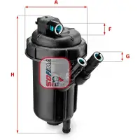 Sofima Kraftstofffilter S 5116 GC für OPEL Corsa C Schrägheck (X01) Filtereinsatz