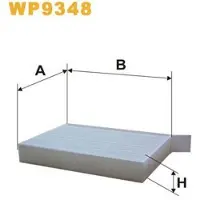 WIX FILTERS Filter, Innenraumluft WP9348
