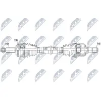 NTY NPW-HY-559 Antriebswelle Vorne Rechts für HYUNDAI i30 (GD) für KIA CEE'D (JD)