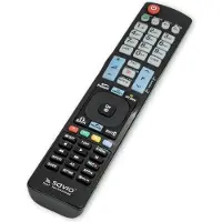 Savio RC-11, TV, IR Wireless, Drucktasten, Schwarz