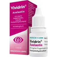 Vividrin Azelastin 0,5 mg/ml Augentropfen 6 ml