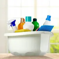 Kadax Kunststoffschüssel 15L, rundes Becken, Creme