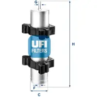 Ufi Luftfilter 30.800.00