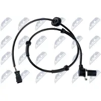 NTY ABS Sensor Raddrehzahl Hinten Links Hinten Rechts für AUDI A4 Limousine (8D2, B5) HCA-AU-009