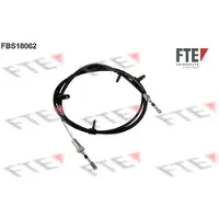 FTE Seilzug, Feststellbremse 9250524 vorne für Peugeot Fiat Citroën Vaughall