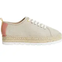White Stuff Espadrille Lace Up Flatforms White Größe: 8 | Espadrilles Outlet | Damen | Weiß