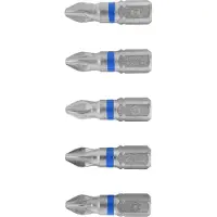 Connex Bit Pozidriv 2 5 Stück PZ2 Torsion/Diamant GLO760251850