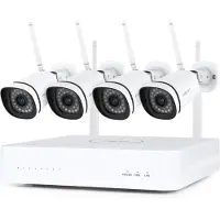 Foscam FN8108W-B4-1T, 2K/3MP 8-Kanal-WiFi-Sicherheit (FN8108W-B4-1T)
