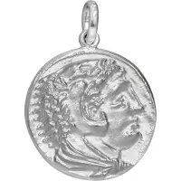 Trendor 358842 Anhänger Herakles/Zeus 925 Silber Replikat griech. Drachme