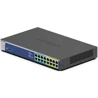 Netgear GS516UP, Unmanaged, Gigabit Ethernet (10/100/1000), Vollduplex, Power over Ethernet (PoE), Rack-Einbau