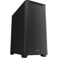 Sharkoon M30 BLACK ATX E-ATX, Full Tower, PC, Schwarz, ATX, EATX, micro ATX, Mini-ITX, Gaming, 17,2 cm
