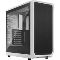 Fractal Design Focus 2, PC, Weiß, ATX, micro ATX, Mini-ITX, Stahl, Gehärtetes Glas, 17 cm, 40,5 cm