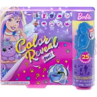 Barbie Überraschungspuppe Color Reveal Mädchen blau 15-teilig