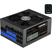 Silverstone ST1500-TI, 1500 W, 90 - 264 V, 1600 W, 47 - 63 Hz, Aktiv, 120 W