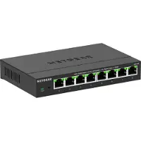 Netgear MS308, Unmanaged, 2.5G Ethernet (100/1000/2500), Vollduplex, Wandmontage