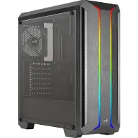 Aerocool Skyline ARGB, Midi Tower, PC, Schwarz, ATX, micro ATX, Mini-ITX, ABS, SPCC, 15,5 cm