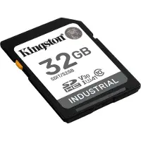 Kingston Technology 32G SDHC Industrial pSLC, 32 GB, SDHC, Klasse 10, UHS-I, 100 MB/s, 80 MB/s