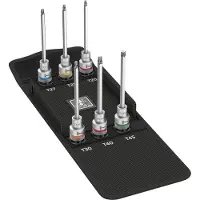 Wera 8767 C TX HF 2, 6 Stück(e), Torx, T45, T20, T25, T27, T30, T40, Stahl, 140 mm, 25,4 / 2 mm (1 / 2")