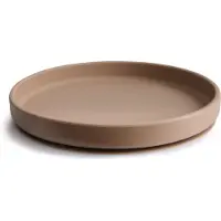 Mushie Klassische Silikon-Saugplatte BPA-frei Anti-Rutsch-Design (Natur