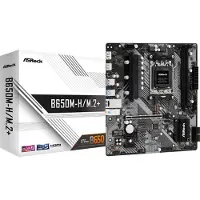 Asrock B650M-H/M.2+, AMD, Sockel AM5, DDR5-SDRAM, 96 GB, DIMM, Zweikanalig