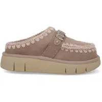 Mou BOUNCE CLOG METAL LOGO Brown
