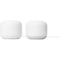 Google Nest Wifi, Wi-Fi 5 (802.11ac), Dual-Band (2,4 GHz/5 GHz), Ethernet/LAN, Weiß, Tabletop-Router