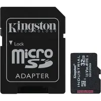 Kingston UHS-I 32 GB, microSDHC/SDXC-Industriekarte, Flash-Speicherklasse Klasse 10, UHS-I, U3, V30, A1, SD-Adapter