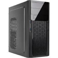 Silverstone PS13, Mini Tower, PC, Schwarz, ATX, micro ATX, Kunststoff, Stahl, Heimbüro