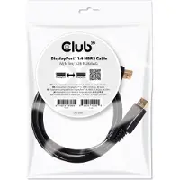 Club 3D Displayport-kabel 1 M Silber Silber One Size