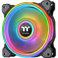 Thermaltake CL-F088-PL12SW-C, Ventilator, 12 cm, Schwarz, Weiß