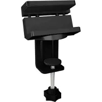 Icy Box IB-MSA106-HH, Tischklemme für Hubs und Steckdosenleisten, USB-Hub, Passive Halterung, Drinnen, Schwarz