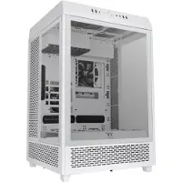 Thermaltake The Tower 500, Midi Tower, PC, Weiß, ATX, EATX, micro ATX, Mini-ITX, SPCC, Gehärtetes Glas, Gaming