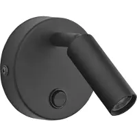 TK Lighting Verstellbare Wandleuchte ENZO BLACK 4237 von