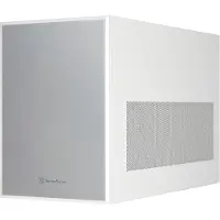 Silverstone SST-SG17W, Cube, PC, Weiß, micro ATX, Mini-DTX, Mini-ITX, Aluminium, Kunststoff, Stahl, Gaming