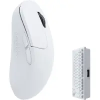 Keychron M3M-A5, rechts, RF Wireless + Bluetooth + USB Type-C, 26000 DPI, Weiß