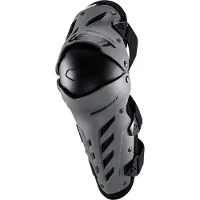 Leatt Dual Axis Grau Knie und Schienbeinschoner Größe L-XL