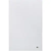 Lacoste Frottier Handtücher Lecroco Gästetuch 40x60 cm | blanc - weiß