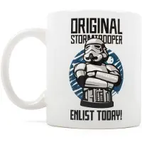 Thumbs Up Original Stormtrooper Tasse Enlist Today White