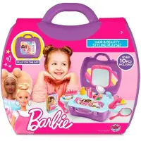 Mattel Barbie Friseur-und Kosmetikkoffer Rosa Rosa One Size