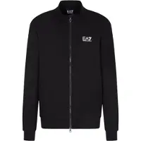 EA7 für Herren. 8NPM36_PJVTZ Schwarzes Logo-Sweatshirt (XL), Lässig, Sportlich, Baumwolle, Multisport