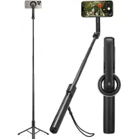 Spigen MagSafe Stativ Selfie-Stick - mit Fernbedienung - Universal - 120CM - Schwarz