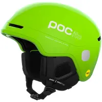 POC - Ski-/Snowboardhelm - Pocito Obex MIPS Fluorescent Yellow/Green - Kindergröße 48-52 cm - Grün