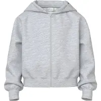 Name it Kapuzensweatjacke "NKFMILLE SHORT NREG SWE CARD WH UNB NOOS"