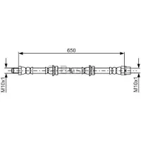Bosch Bremsschlauch 1 987 481 782