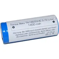 Infinio ICR18500 HC 3,7V typ. 1500 mAh Li-Ion Akku