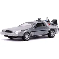 Jada DeLorean Zurück in die Zukunft 2 mit Hoover Mode und Licht Modellauto 1:24 Toys