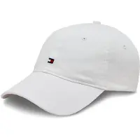 Tommy Hilfiger Cap Essential Flag Soft Cap AW0AW16050 Weiß