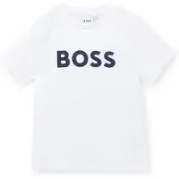 BOSS Kids T-Shirt aus Baumwolle mit Logo-Print Grösse 74