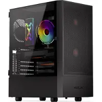 Krux ATX Gaming-Gehäuse Nadir, ATX, mATX, 2x140mm Lüfter, 1x120mm, 160mm CPU